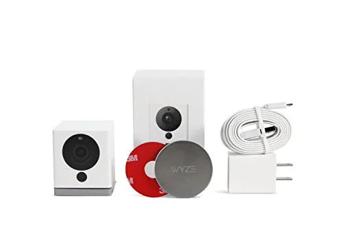 Wyze Cam 1080p HD Indoor Wireless Smart Home Camera with Night Vision, 2-Way Audio, Works with Alexa